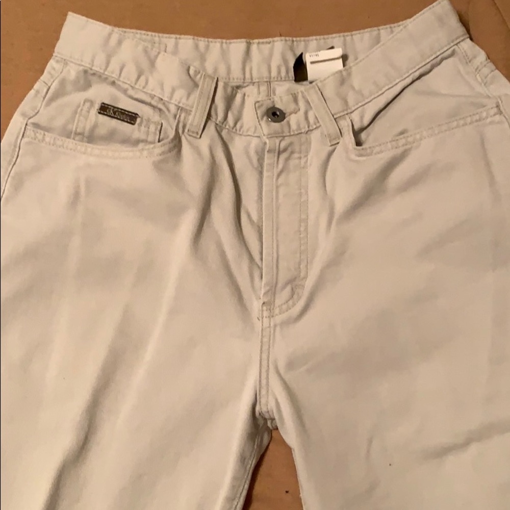 Calvin Klein Light Wash Khaki Jeans